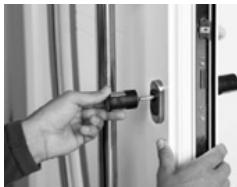 BURG WACHTER TSE 5002 - Pour le montage proceder ainsi: - 7