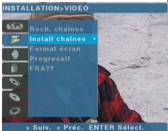 PHOCUS DVHD 160 - Recherche de chaînes - 2