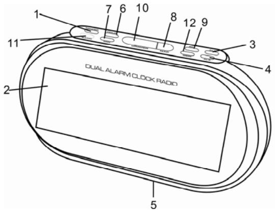 BRANDT BCR210P - EMPLACEMENT DES COMMANDES - 1