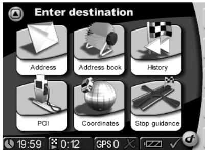 VDO DAYTON MS 2010 - Entrez votre destination dans le système - 3