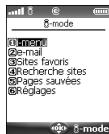 MITSUBISHI TELECOM M342I - ■ Menu i-mode - 1