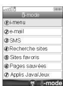 MITSUBISHI TELECOM M420I - Menu i-mode - 1