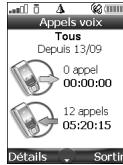 MITSUBISHI TELECOM M420I - Compteurs d'appels - 1