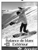 MITSUBISHI TELECOM M420I - Pour régler la balance de blanc - 1