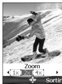 MITSUBISHI TELECOM M420I - Pour selectionner le niveau de zoom - 1