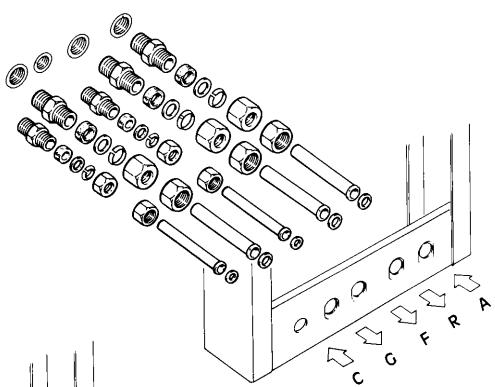 SANT ANDREA MIRAGE E - Connexions hydrauliques et du gaz - 4