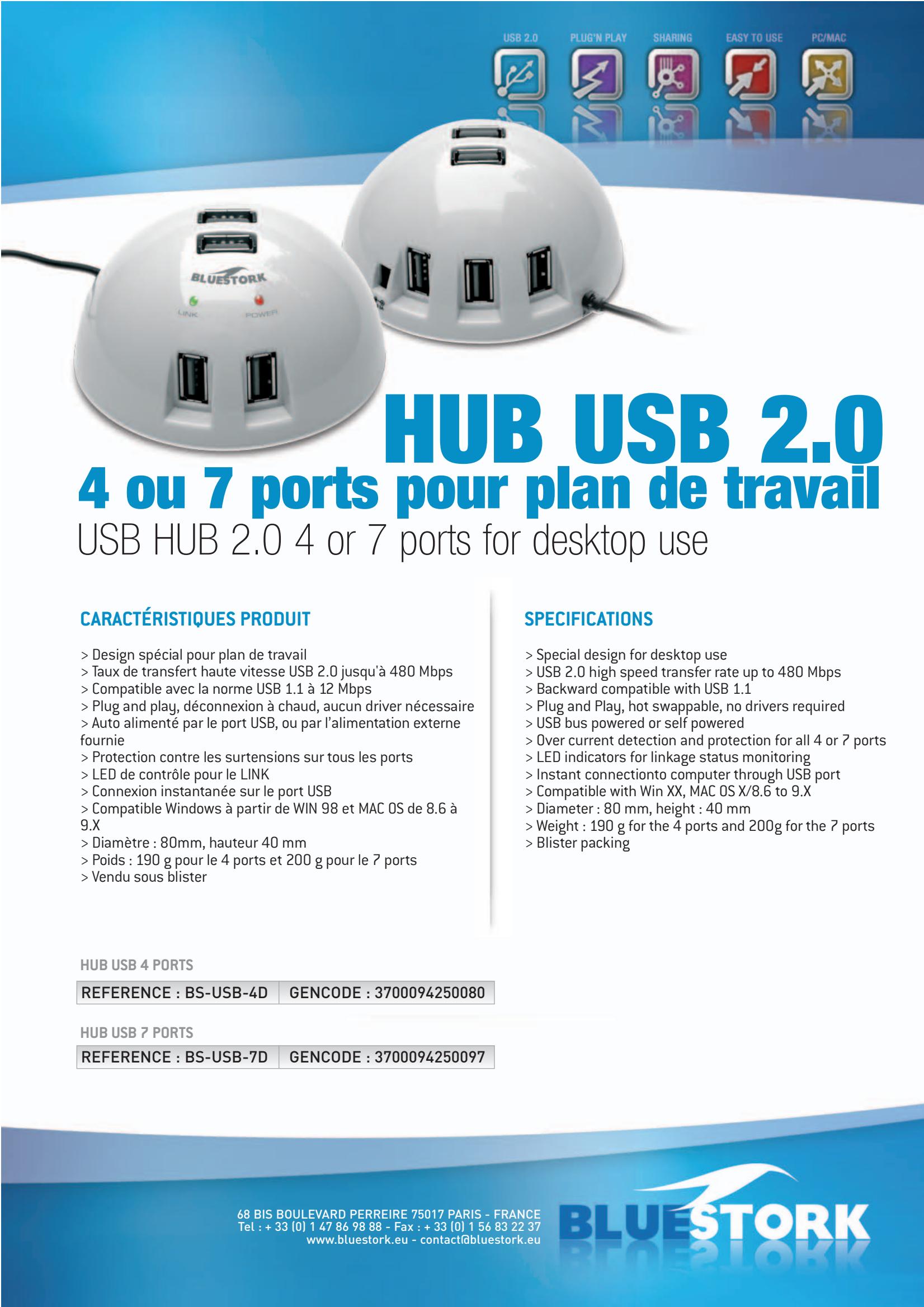 BLUESTORK BS-USB-7D - 1