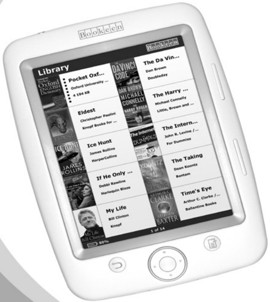 BOOKEEN CYBOOK OPUS - Manuel d'utilisation - 1