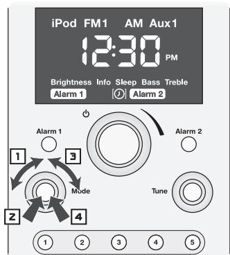 BOSTON ACOUSTICS DUO-I - Setting the Clock - 1