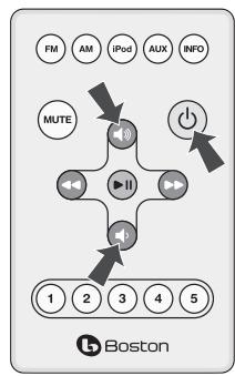 BOSTON ACOUSTICS DUO-I - Regular el volumen - 2