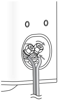 BOSTON ACOUSTICS VS - Connessione degli altoparanti - 1