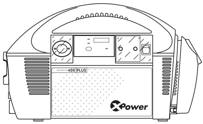 XANTREX XPOWER POWERPACK 400 PLUS - XPower Powerpack 400 PLUS - 1