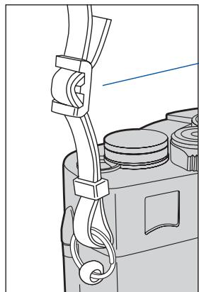 ZEISS IKON RANGEFINDER - Befestigung des Tragriemens - 3