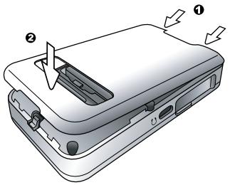 BENQ-SIEMENS EF51 - Installer le couvercle - 1