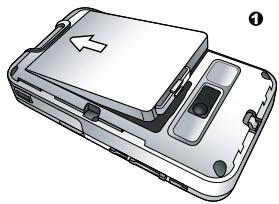 BENQ-SIEMENS EF51 - Installer la batterie - 1