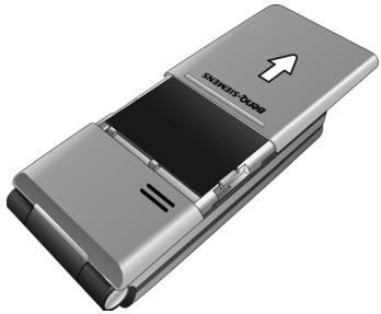 BENQ-SIEMENS EF71 - Retirer le couvercle - 1