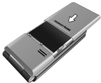 BENQ-SIEMENS EF71 - Installer le couvercle - 1