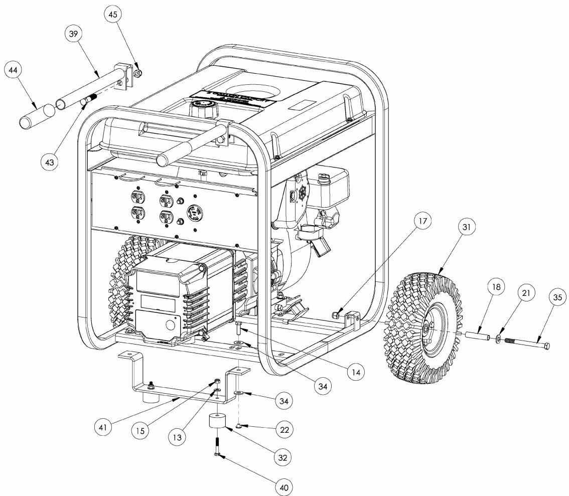 COLEMAN PMA525500 - POSE De la poignee - 1