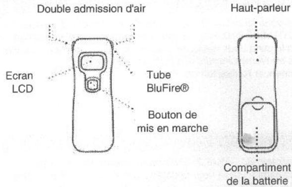 BACTRACK ETHYLOTEST B70 - Installer la batterie - 1