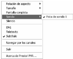VAOVA DTV-200U - Menu de pantalla - 3