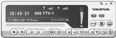 VAOVA DTV-200U - Eligiendo un programa para mirar - 1