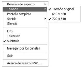 VAOVA DTV-200U - Menu de pantalla - 2
