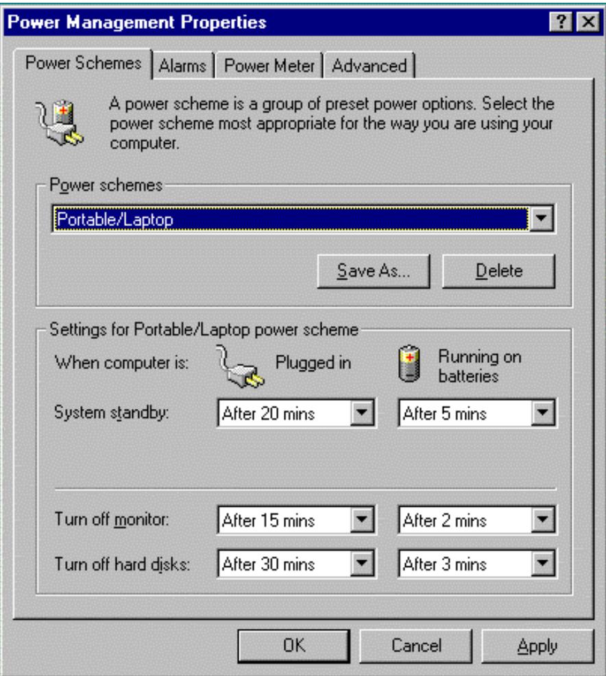 MAXDATA VISION 350M - À propos de la gestion de l'alimentation sous windows 98 - 3