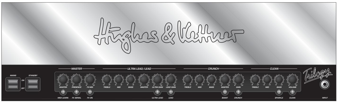 HUGHES & KETTNER HUGHES & KETTNER TRILOGY - Technische Daten 22 - 1