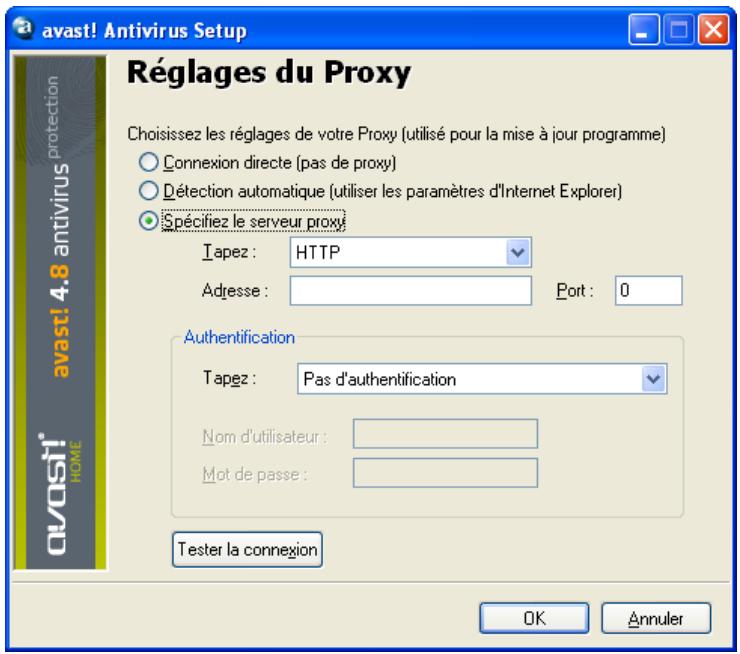 AVAST ANTIVIRUS EDITION FAMILIALE 4.8 - Mise à jour (connexions) - 1