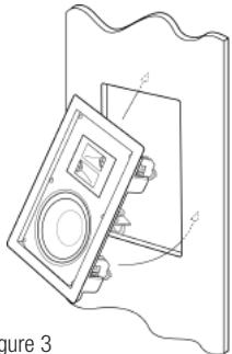 KLIPSCH THX ULTRA 2 IN-WALL - Speaker Installation (for New Construction, skip to step #3) - 1