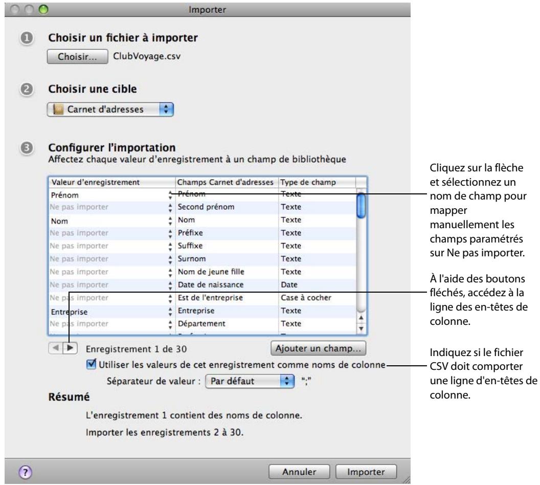 FILEMAKER BENTO 1 - Importation dans une bibliothèque - 1