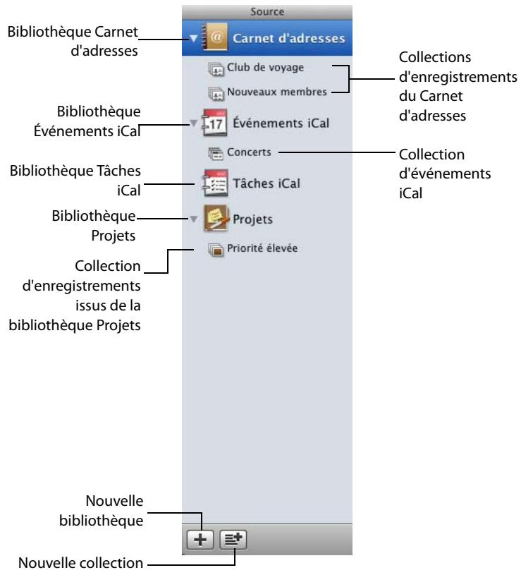 FILEMAKER BENTO 1 - Liste de Sources - 1