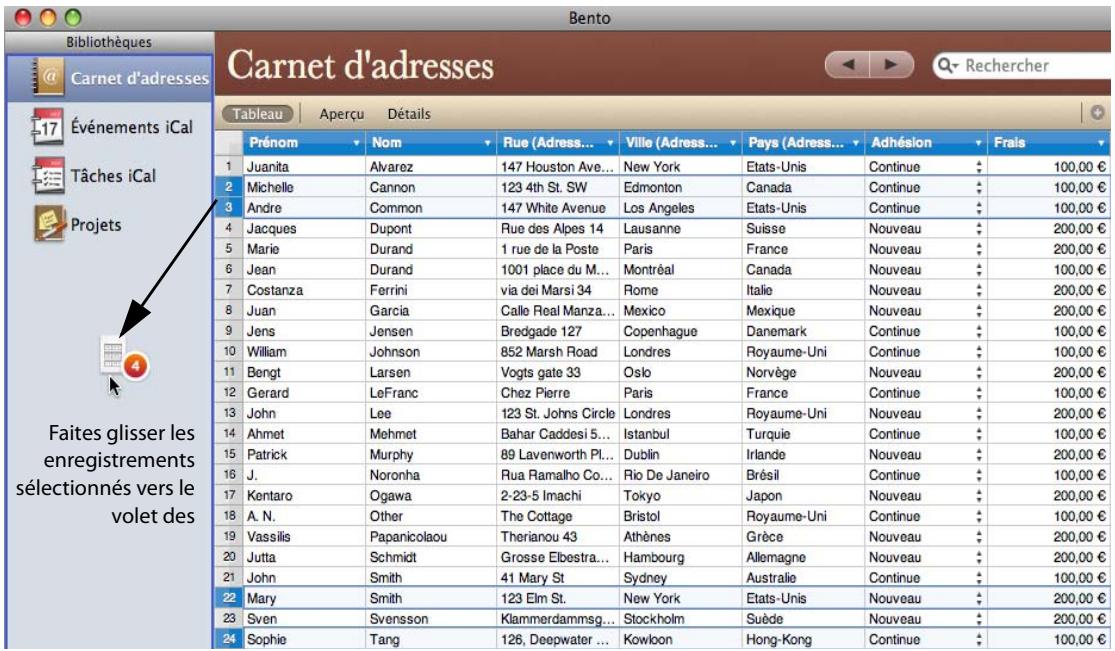 FILEMAKER BENTO 2 - Importation des données d'applications tierces - 2
