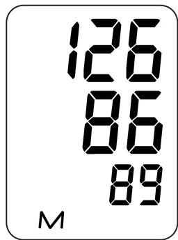 BOSO MEDISTAR S - Call up of the stored individual measurements - 2