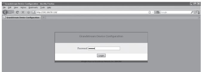 GRANDSTREAM GXP2110 - TELEFONKONFIGURATION: - 1