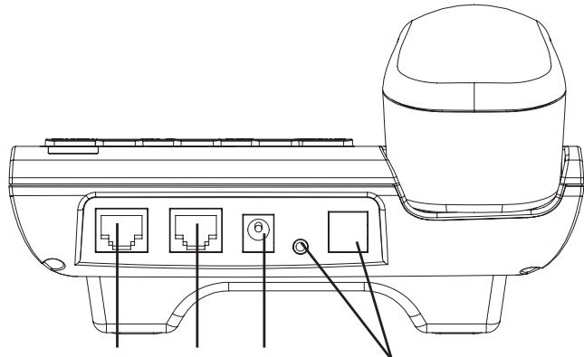 GRANDSTREAM GXP285 1-LINE - CONNECTER LE TELEPHONE: - 1