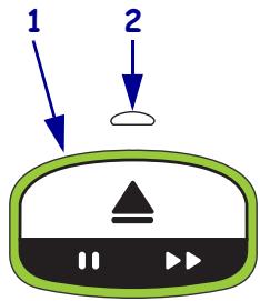 ZEBRA HC100 - Pour charger une cartouche, procédez comme suit : - 5