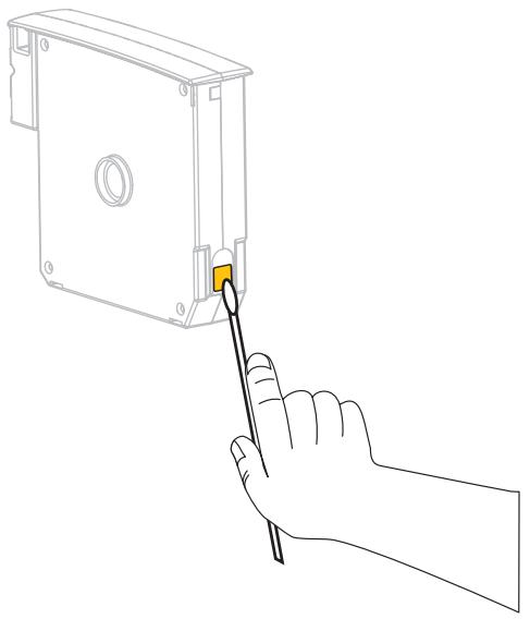ZEBRA HC100 - Pour nettoyer les contacts smart card et les broches du capteur, procédez comme suit : - 1