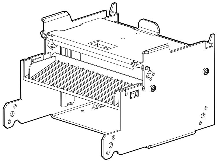 ZEBRA KR203 - Adaptateur de rouleau de papier grand format : P1026858 - 1