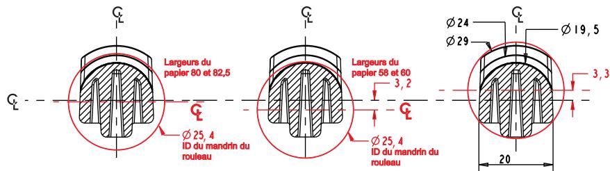 ZEBRA KR203 - Porte-rouleau - 3
