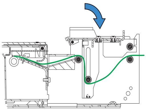 ZEBRA KR203 - Chargement du papier - 2