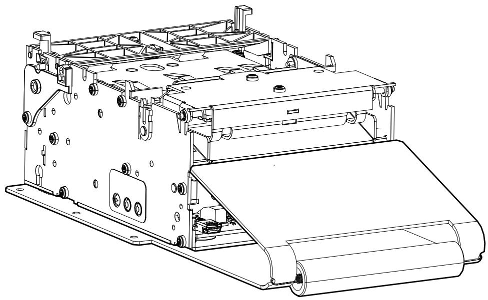ZEBRA KR203 - Plaque de fixation de l'imprimante : 104208 - 2