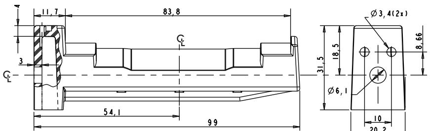 ZEBRA KR203 - Porte-rouleau - 4