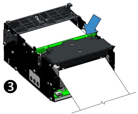 ZEBRA KR203 - Chargement automatique du papier - 3