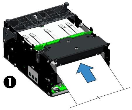 ZEBRA KR203 - Chargement automatique du papier - 1