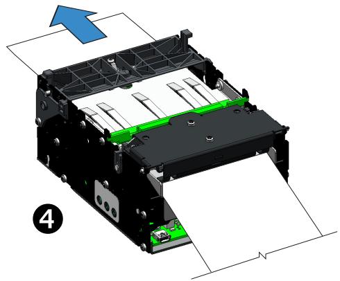 ZEBRA KR203 - Chargement automatique du papier - 4