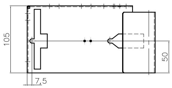 ZEBRA KR203 - Porte-rouleau à fixation murale : P1014123 - 3