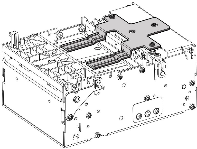ZEBRA KR203 - Adaptateur de rouleau de papier petit format : P1027727 - 1