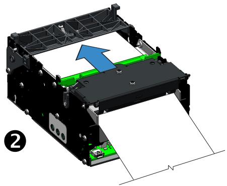 ZEBRA KR203 - Chargement automatique du papier - 2
