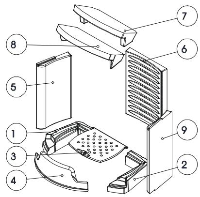 AUSTRO FLAMM VITA - PRINCIPALES PIECES DÉTACHÉES - 1